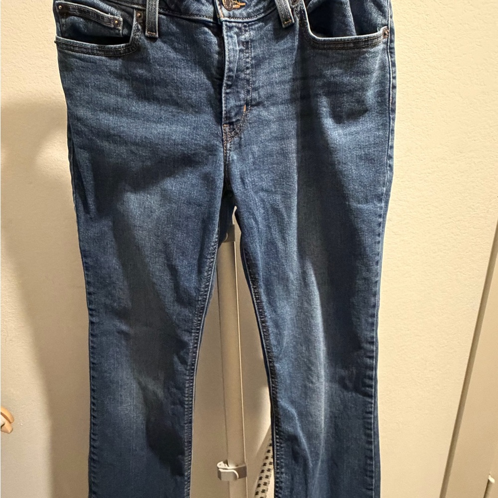 Women’s Blue Levi’s Jeans - Superlow Boot